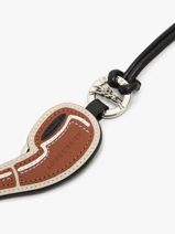 Longchamp Porte-cls pipe Sleutelhanger Bruin-vue-porte